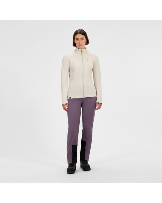 Berghaus White Kinetic Powerstretch Jacket