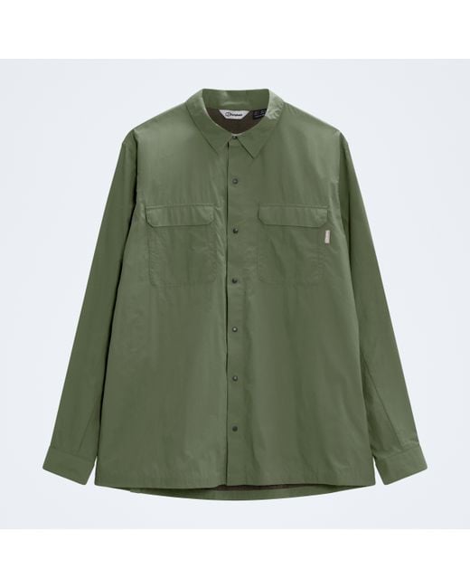Berghaus Green Ashbrooke Lined Shirt for men