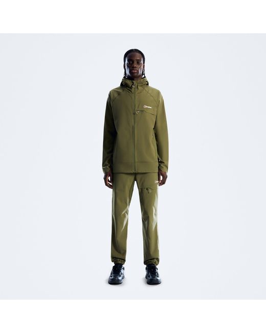 Berghaus Green Wavertree Hooded Jacket for men
