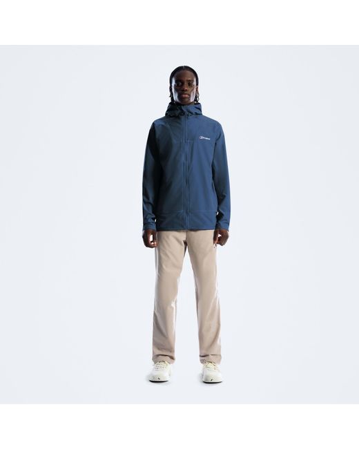 Berghaus Blue Greenbank Hooded Jacket for men