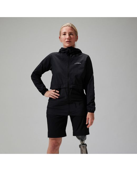 Berghaus Black Milham Windproof Jacket
