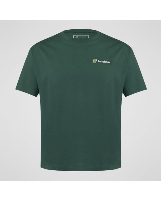 Berghaus Green Pioneer Circular Logo Tee for men