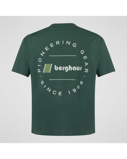 Berghaus Green Pioneer Circular Logo Tee for men