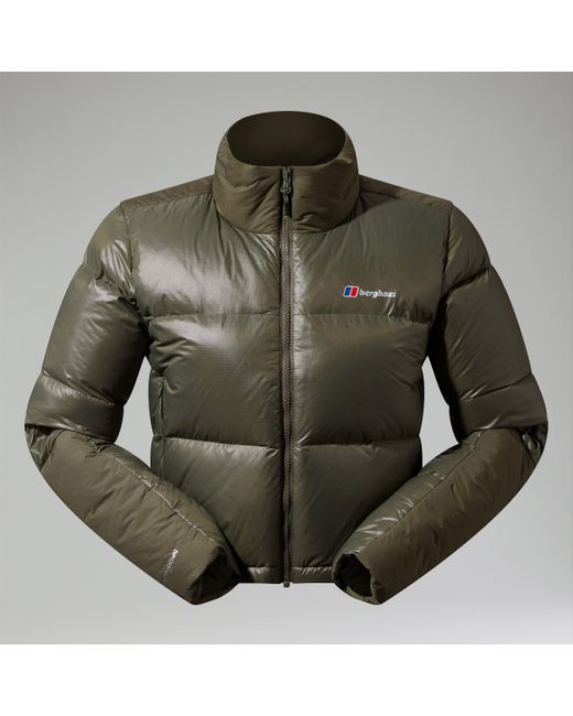 Berghaus Green Arkos Reflect Crop Down Jacket