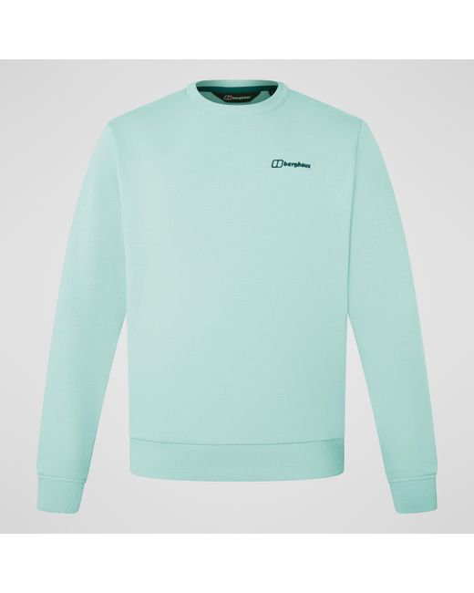 Berghaus Green Logo Crew Light Jumper for men