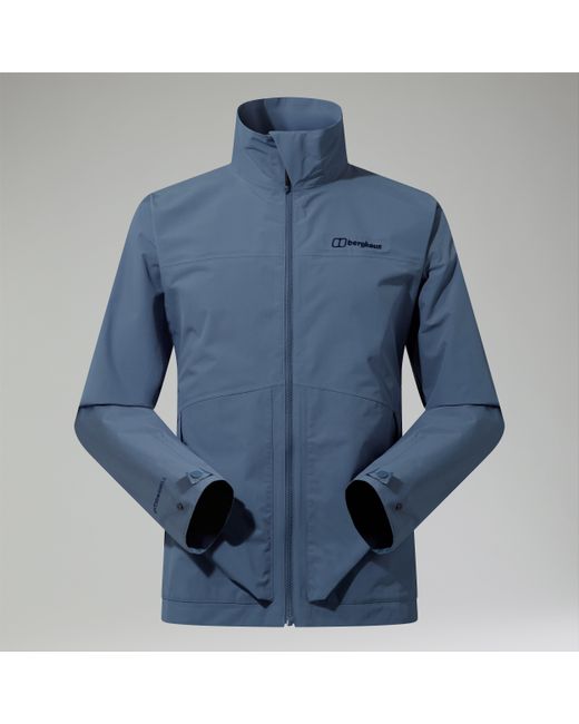 Berghaus Blue Woodwalk Waterproof Jacket for men