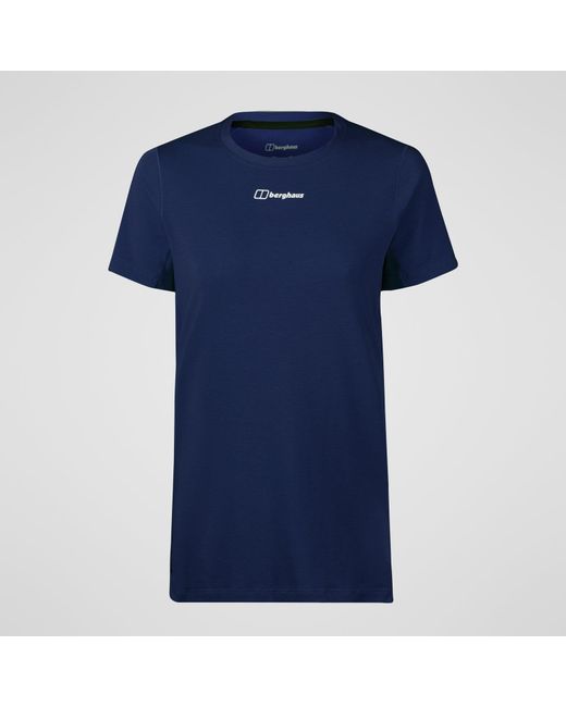 Berghaus Blue Delta Short Sleeve Tech Tee