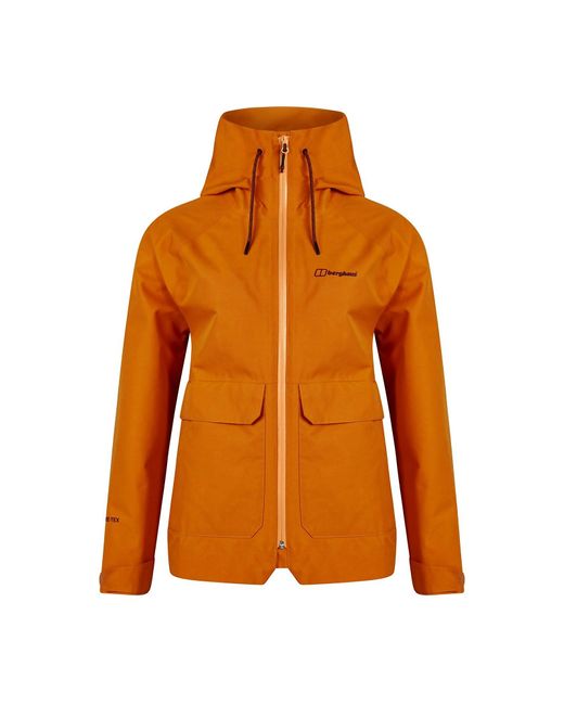 Berghaus Orange Highraise Gore-Tex Waterproof Jacket