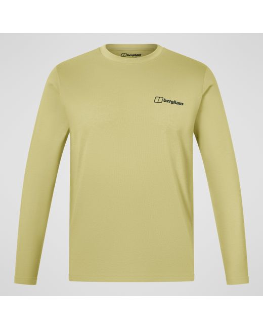 Berghaus Yellow Center Logo Tee for men