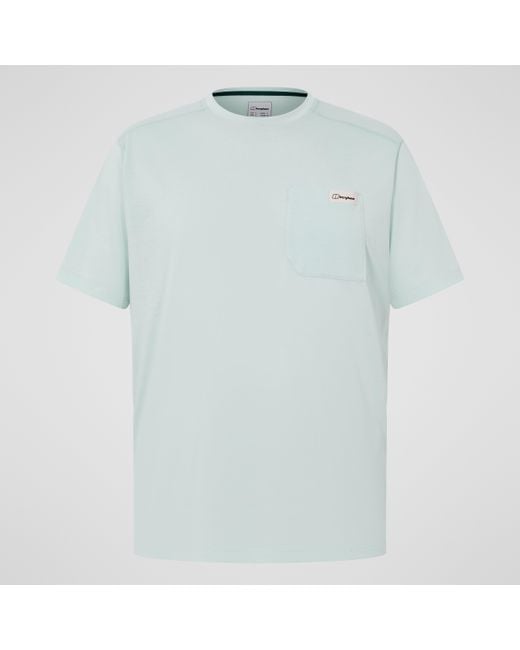 Berghaus Blue Relaxed Short Sleeves Tech Tee for men
