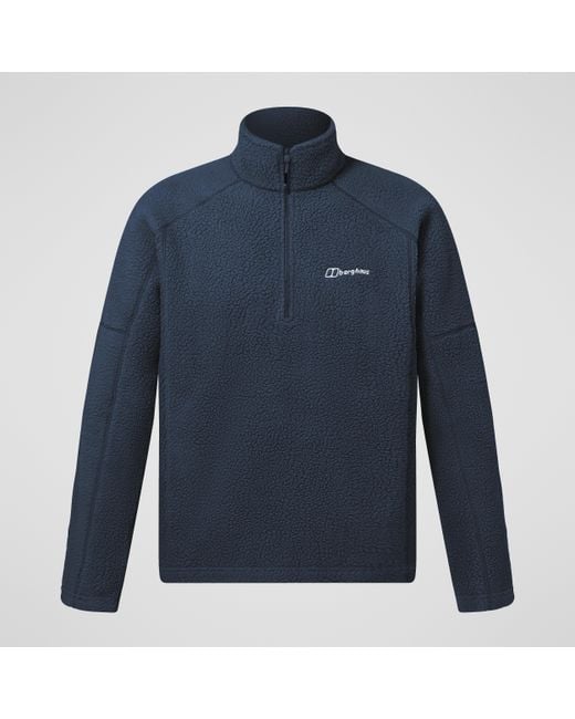 Berghaus Blue Brampton Half-Zip Fleece for men