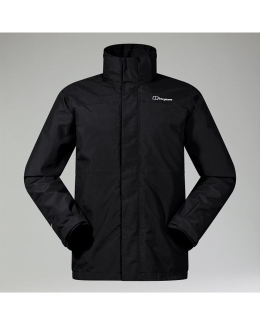 Berghaus Black Hillwalker 2.0 Gemini Gore-Tex Waterproof 3In1 Jacket for men