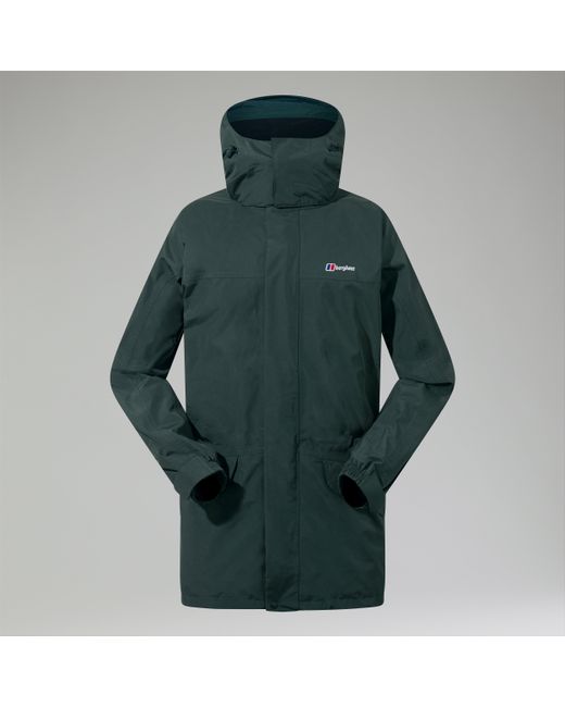 Berghaus Green Long Cornice Gore-Tex Interactive Jacket for men