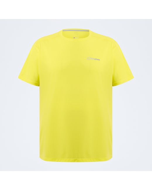 Berghaus Yellow Etchfern Tech Tee for men