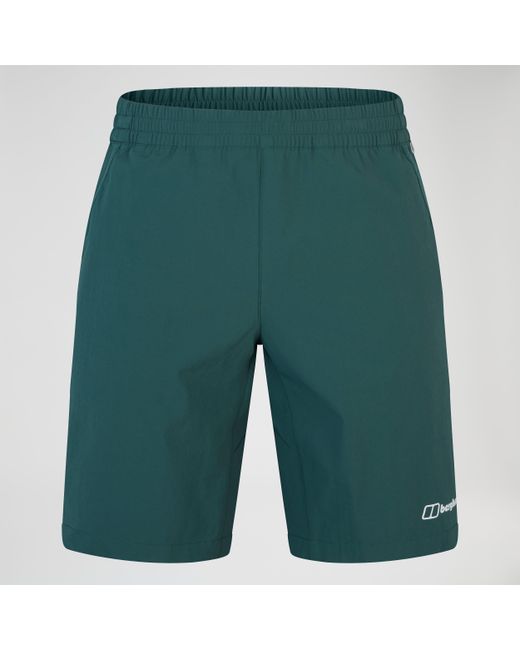 Berghaus Green Wandermoor Wind Short for men