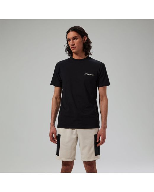 Berghaus Black Mtn Silhouette Short Sleeve T-Shirt for men