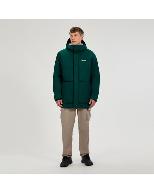 Berghaus Green Fernly Gore-Tex Down Parka for men
