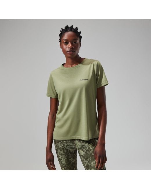 Berghaus Green Relaxed Tech Super Stretch Tee