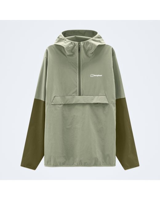 Berghaus Green Wandermoor Wind Smock for men
