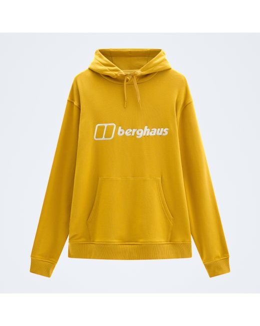 Berghaus Yellow Logo Hoody Light for men