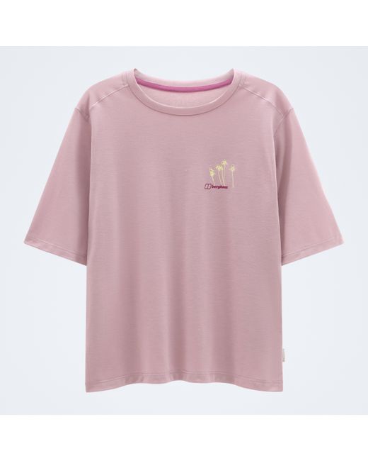 Berghaus Purple Coneflower Short Sleeve Tee