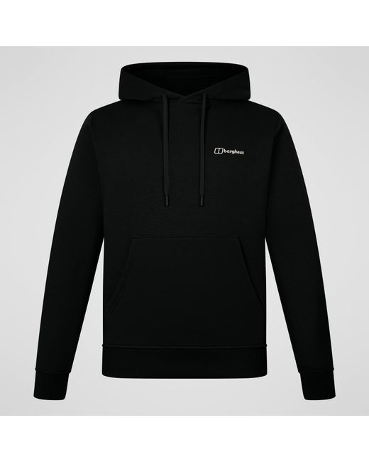 Berghaus Black Small Logo Hoody for men