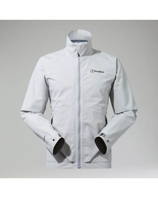 Berghaus Gray Woodwalk Waterproof Jacket for men