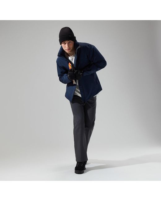 Berghaus Blue Helmor Utility Jacket for men