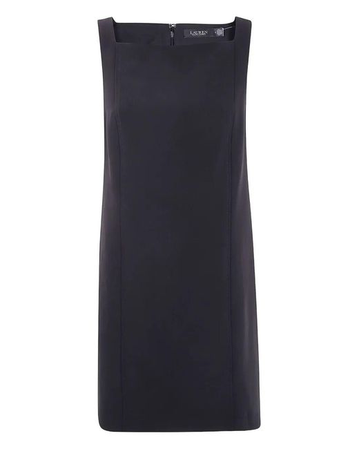 Ralph Lauren Blue Richette Sleeveless Day Dress