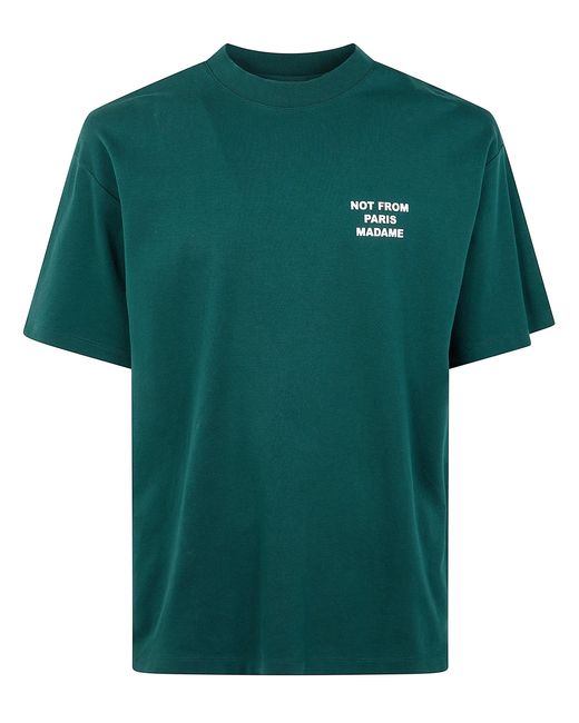 Drole de Monsieur Green T-Shirt Bold Slogan for men