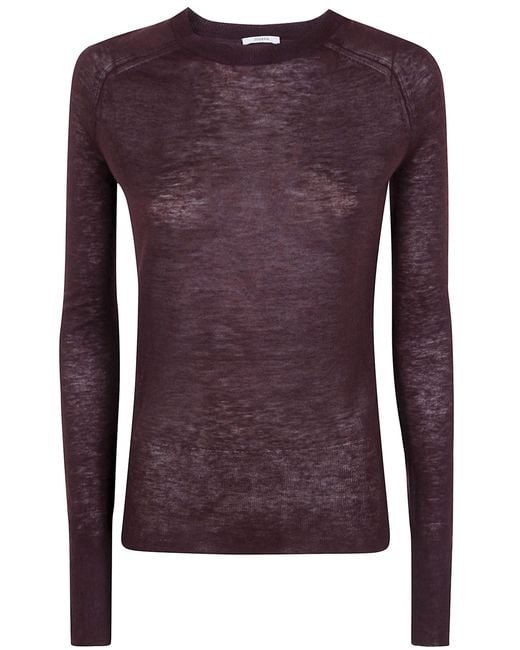 Joseph Purple Sweater Cashmere "Geras"