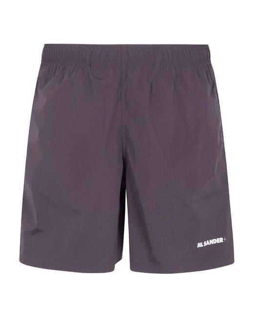 Jil Sander Purple Short Boxer for men