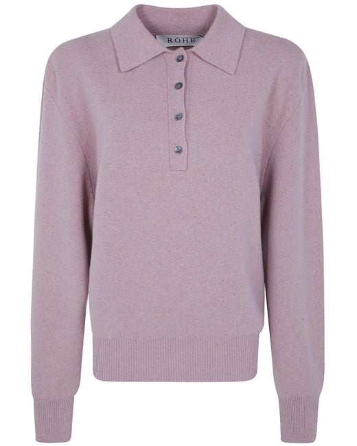 Rohe Purple Polo Compact Mouline