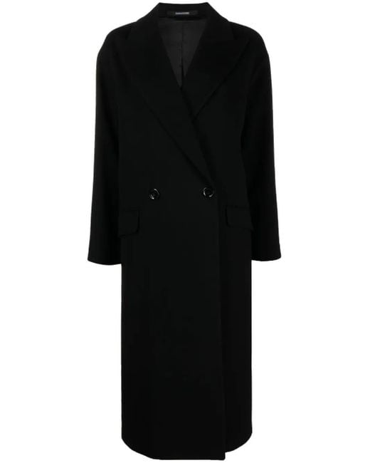 Tagliatore Black "Linden" Coat