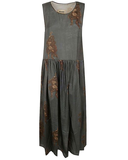 Uma Wang Gray Ardal Dress