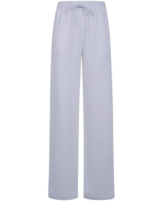 Polo Ralph Lauren White Pants Open Bottom "Knit"