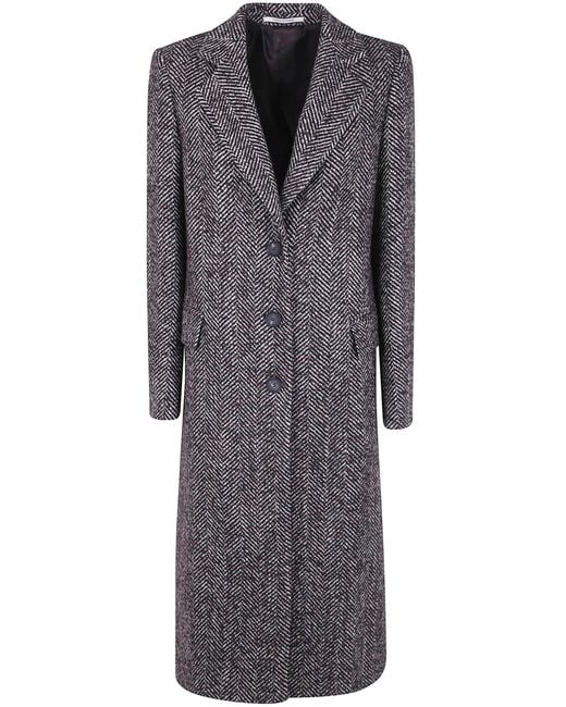 Tagliatore Gray Coat Wool Blend "Amanda"