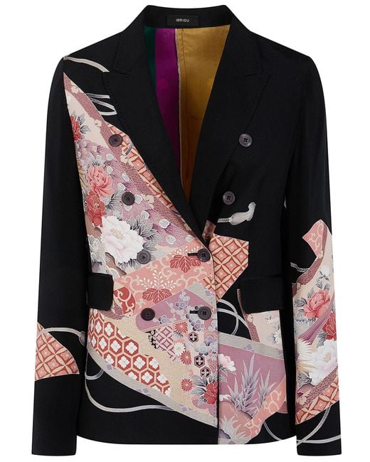 Ibrigu Black Jacket "Kimono"