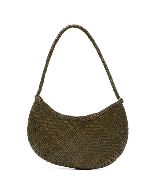 "Nuova Luna" Bag di Dragon Diffusion in Green