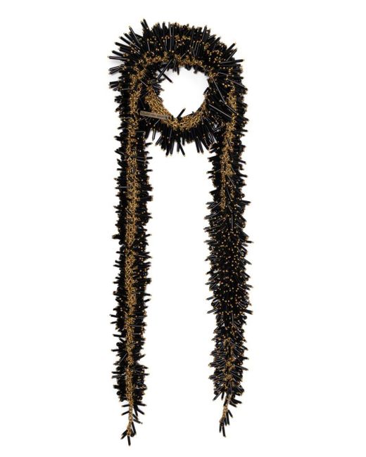 Dries Van Noten Black 04190 Neckl W242-307 Q.052 W