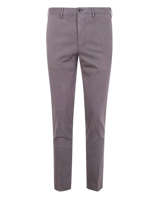 Incotex Purple Regular Trousers for men