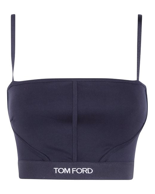 Tom Ford Blue Clothing Modal Top