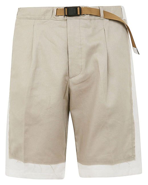 White Sand Natural Shorts for men