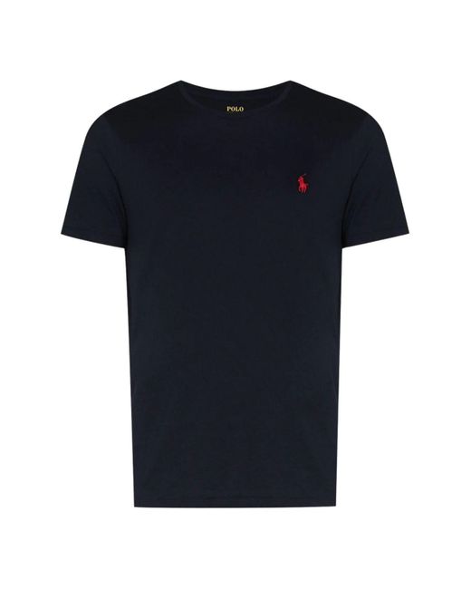 Polo Ralph Lauren Black Jersey S/s T-shirt for men