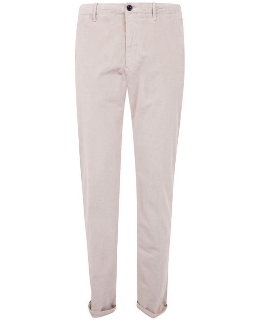 Incotex Gray "Coulisse Slim Fit" Trousers for men