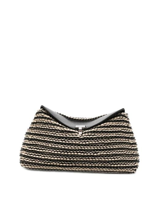 Totême Black Pochette Pelle