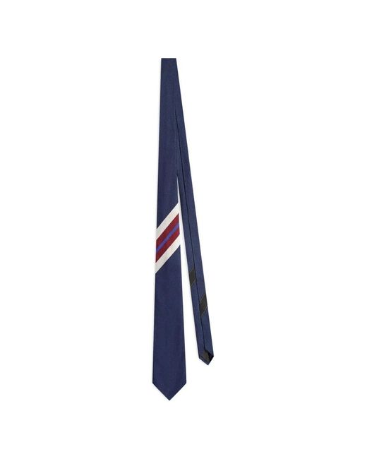 Dries Van Noten Blue Tie for men
