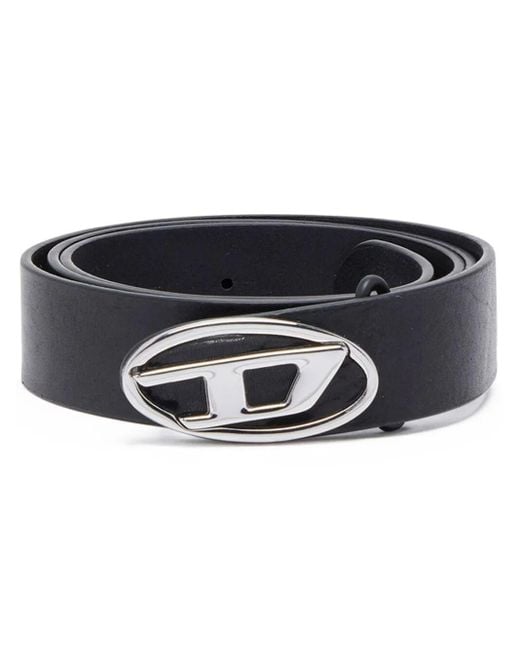 DIESEL Black "B-1Dr-Layer" Belt for men