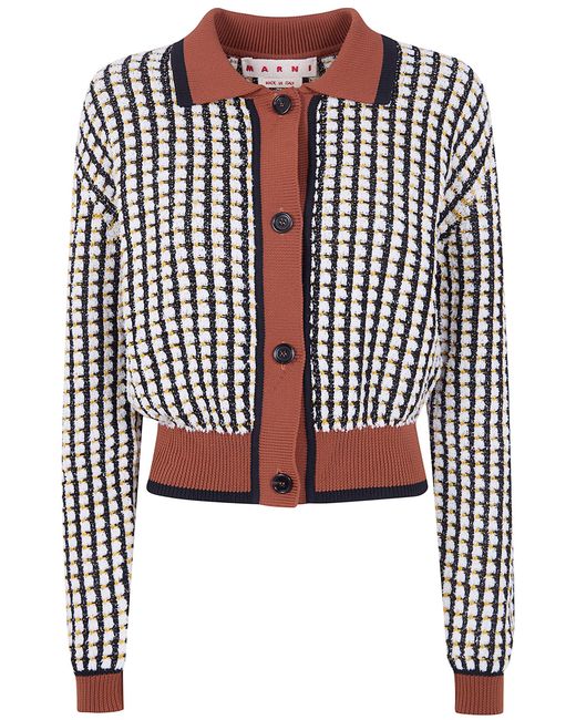 Marni White Cardigan