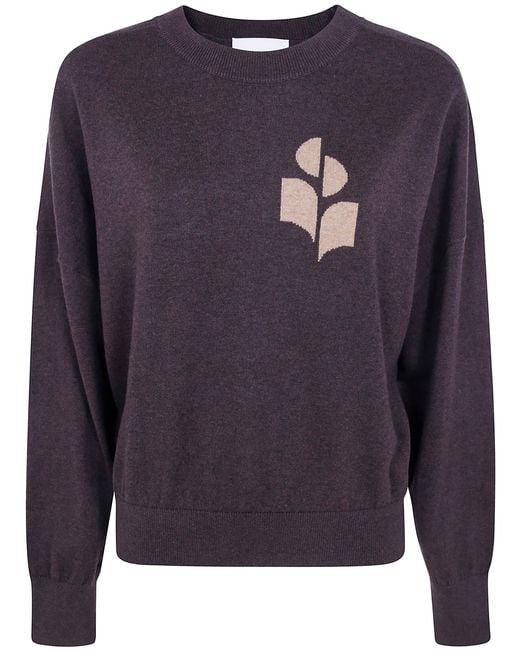 Isabel Marant Blue Sweater Roundneck "Marisans"